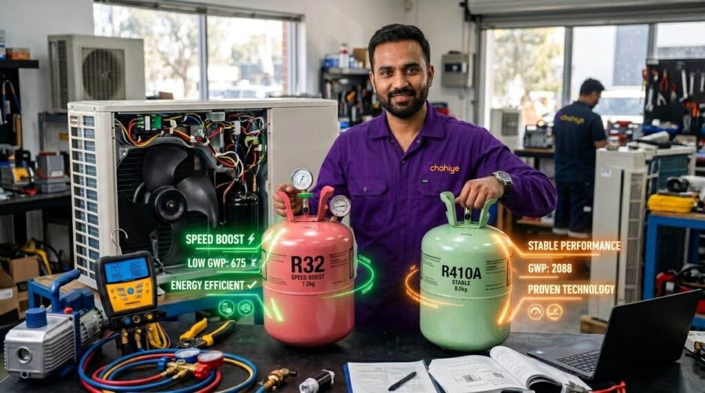 What is the Difference between R32 vs R410A AC Gas