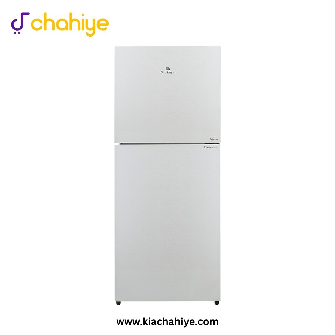 9160LF_AVANTE_CLOUD_DOUBLE_DAWLANCE_WHITE_1 Dawlance 10 Cu Ft Cloud White Glass Door Direct Cool Inverter Refrigerator - 9160LF Avante+ - 12 Years Compressor Warranty - Image 1