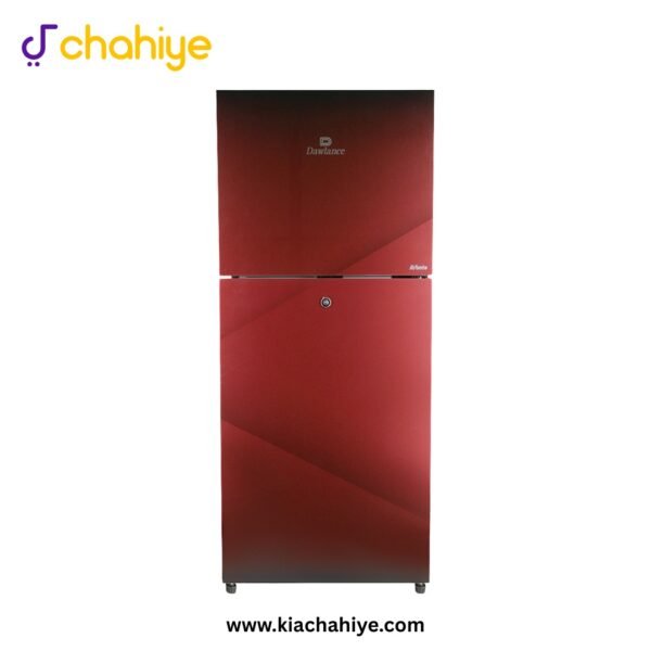 Dawlance 10 Cu Ft Pearl Red Glass Door Direct Cool Non-Inverter Refrigerator - 9160LF Avante - 12 Years Compressor Warranty