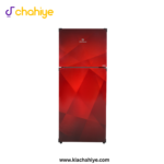 Dawlance 16 Cu Ft Daimond Red Glass Door Direct Cool Non-Inverter Refrigerator - 9191WB Avante - 12 Years Compressor Warranty
