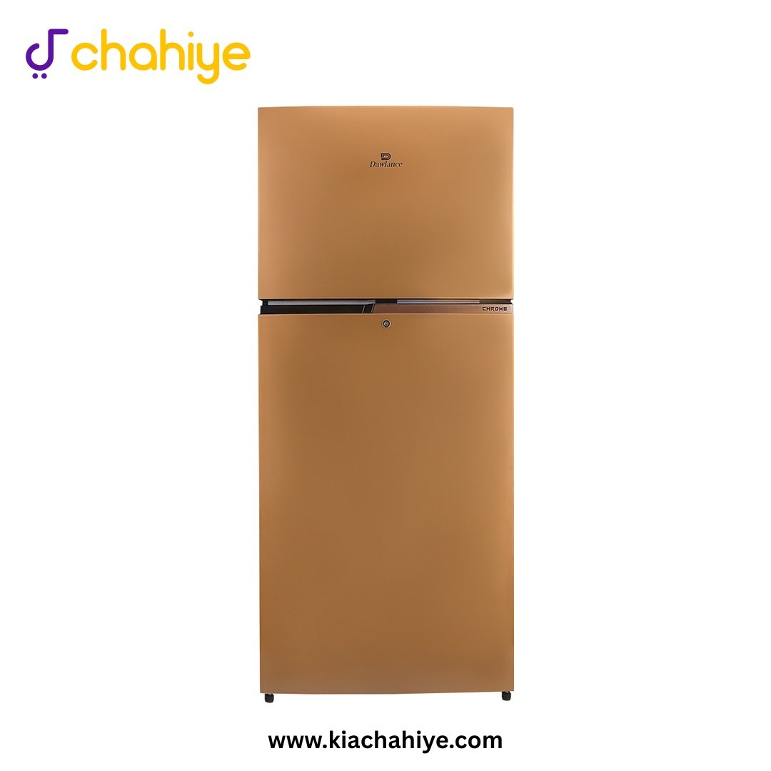 9193LFFHLVS-DAW_REF9193LF_9193LF_1 Dawlance 18 Cu Ft Pearl Copper Steel Door Direct Cool Non-Inverter Refrigerator - 9193LF Chrome - 12 Years Compressor Warranty - Image 1