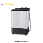 Dawlance 8 Kg Grey Semi-Automatic Single Tub Washing Machine - DW 80085 Opaque AquaWave - 10 Years Motor Warranty