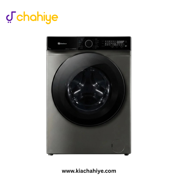 Dawlance 8.5 Kg Manhattan Grey Automatic Front Load Washing Machine - DWF 85-1214 MG INV Hygiene+ Steam - 10 Years Motor Warranty
