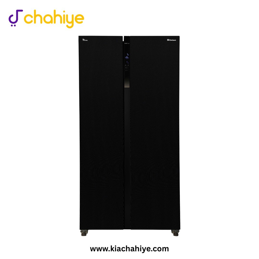 DMD-9060_INV_GD_BLACK_1 Dawlance 24 Cu Ft Black 4-Door Multi-Door Glass Door No-Frost Inverter Refrigerator - DMD-9060 INV GD - 12 Years Compressor Warranty - Image 1