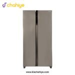 Dawlance 22 Cu Ft Inox Silver Side-by-Side Steel Door No-Frost Inverter Refrigerator - DSS-9055 INV Inox - 12 Years Compressor Warranty