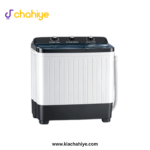 Dawlance 10 Kg Grey and Black Semi-Automatic Twin Tub Washing Machine - DW 10095 GB Dual Motor - 10 Years Motor Warranty