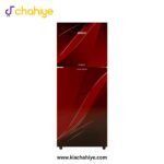 Orient 12 Cu Ft Blaze Red Glass Door Direct Cool Non-Inverter Refrigerator - Marvel 330 - 3 Years Compressor Warranty