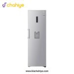 LG 13.5 Cu Ft Platinum Silver Single Door Steel Door No-Frost Inverter Refrigerator - GR-F411ELDM Larder No-Frost Inverter - 10 Years Compressor Warranty