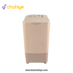 Haier 8 Kg Grey and White Semi-Automatic Single Tub Spin Dryer - HWS 80-60 G Shower Rinse - 10 Years Motor Warranty