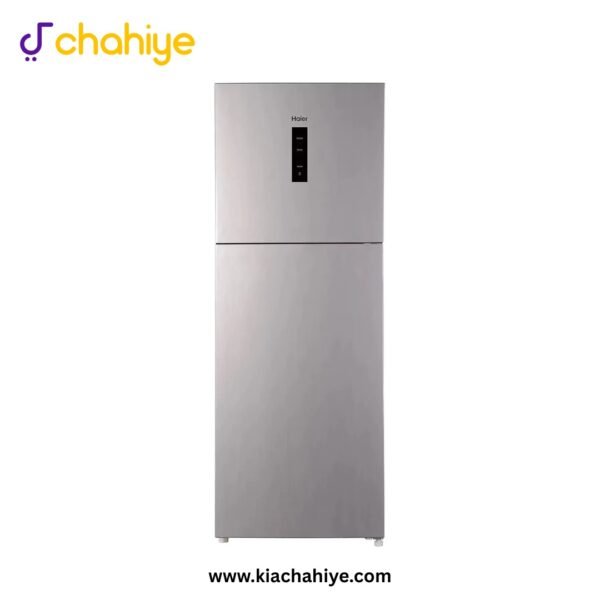 Haier 11 Cu Ft Silver Steel Door Direct Cool Inverter Refrigerator - HRF-306IBS Digital Inverter - 10 Years Compressor Warranty