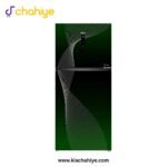 Haier 15.5 Cu Ft Green Glass Door Frost-Free Inverter Refrigerator - HRF-458TIFGA Twin Inverter - 10 Years Compressor Warranty