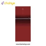 Haier 19 Cu Ft Red Glass Door Direct Cool Inverter Refrigerator - HRF-538TIDRA Twin Inverter Digital - 10 Years Compressor Warranty