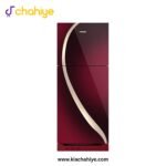 Homage 11 Cu Ft Maroon Glass Door Direct Cool Non-Inverter Refrigerator - HRF-47332 GD MRG New Crystal - Lifetime Compressor Warranty