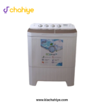 Homage 11 Kg Pearl Black Semi-Automatic Twin Tub Washing Machine - HWE-49112 SAG Eco Series - 10 Years Motor Warranty