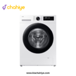 Samsung 9 Kg White AI Inverter Front Load Washing Machine - WW90DG5U34AEGU WW5000D AI Ecobubble - 10 Years Motor Warranty