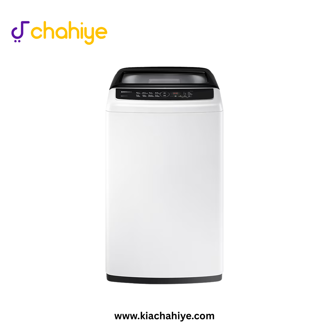 SAMSUNG WM8KGCK4240 TOPLOAD_1 Samsung 8 Kg White Inverter Top Load Washing Machine - WA80CK4240BWRT WA4000C - 10 Years Motor Warranty - Image 1