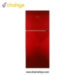 Dawlance 18 Cu Ft Coral Red Glass Door Direct Cool Non-Inverter Refrigerator - 9193LF Acce - 12 Years Compressor Warranty
